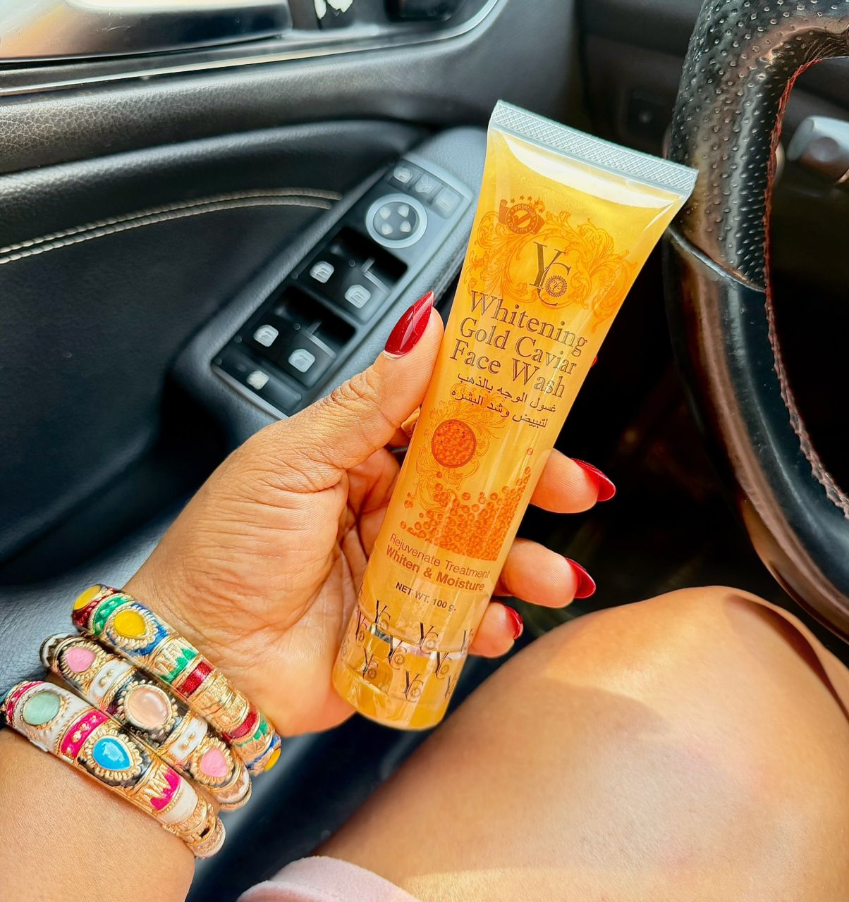 YC Whitening Gold Caviar Face Wash